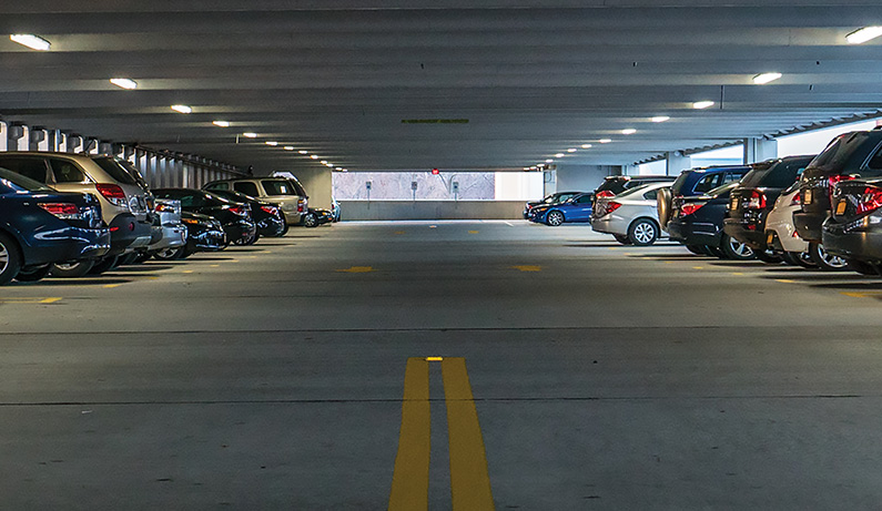 parking garage lights 