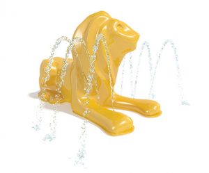 yellow lion water sprayer